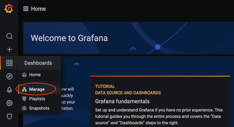 Grafana Landing